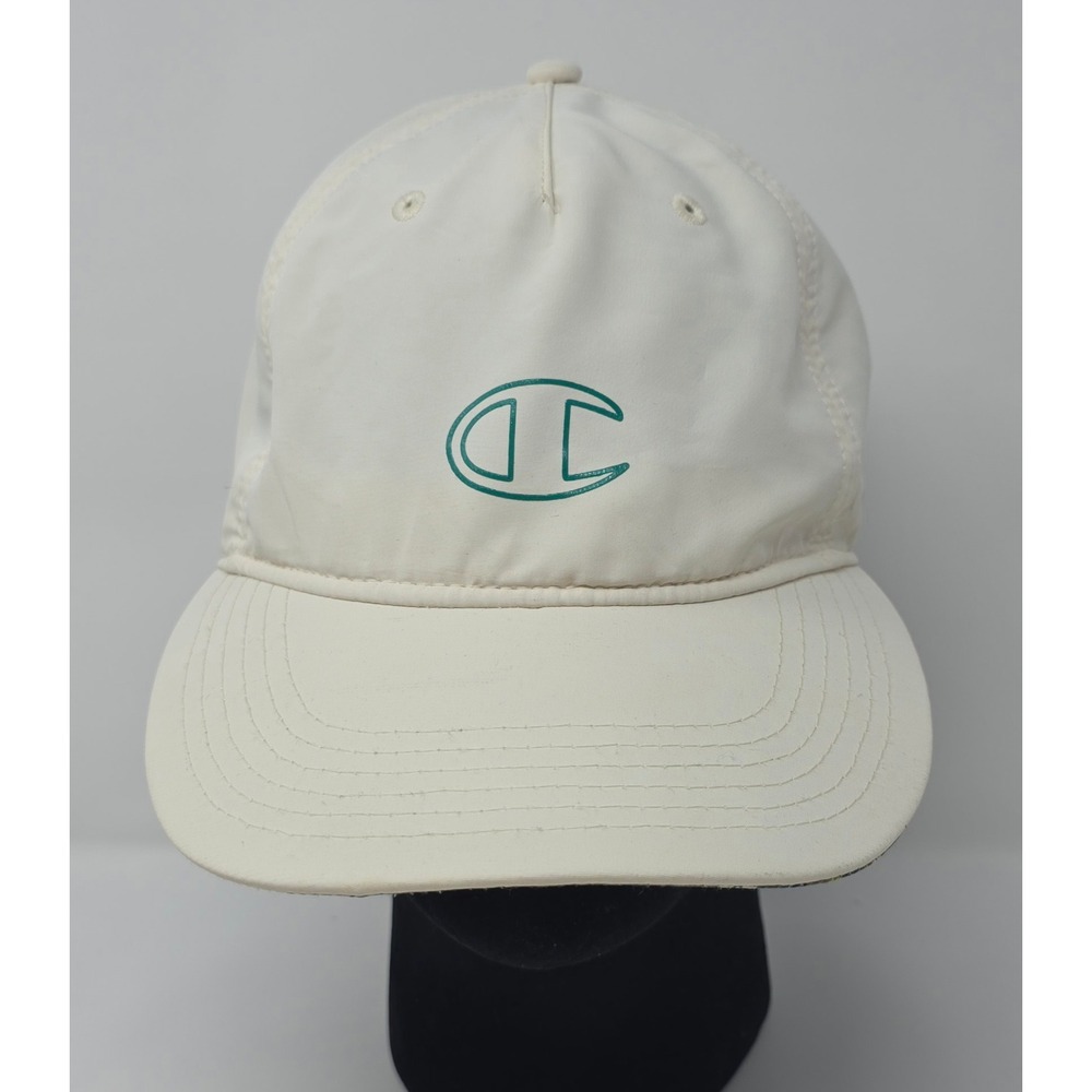 Champion Baseball Cap Womens Cream Floral Underbrim Strapback Hat